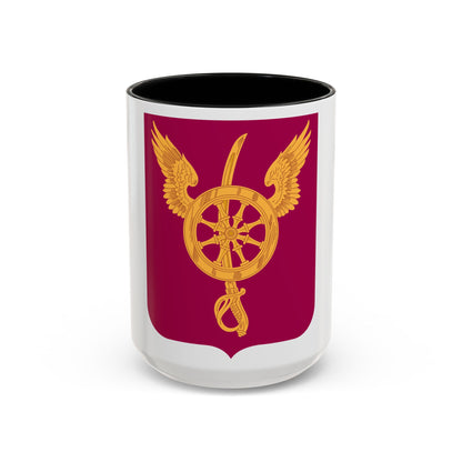 79 Ordnance Battalion Obsolete Insignia 2 (U.S. Army) Accent Coffee Mug