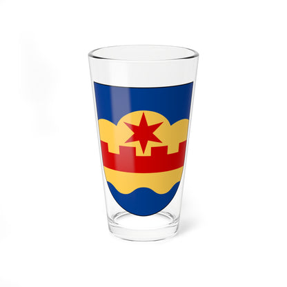 Västra Tollstad församling vapen (Sweden) (Coat of Arms) Pint Glass 16oz