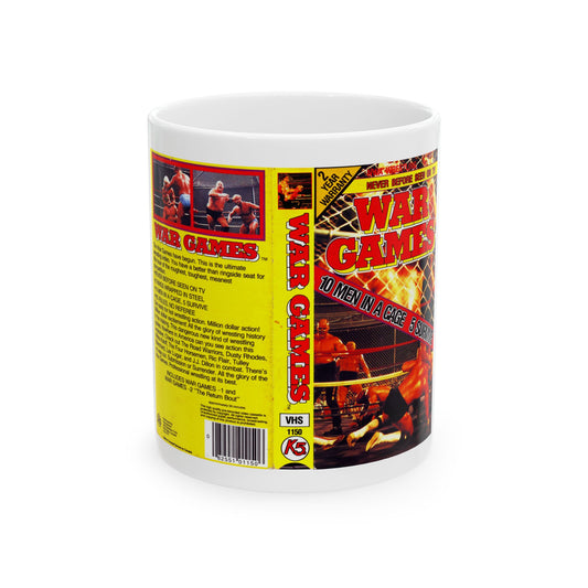 WAR GAMES (VHS COVER) - White Coffee Mug