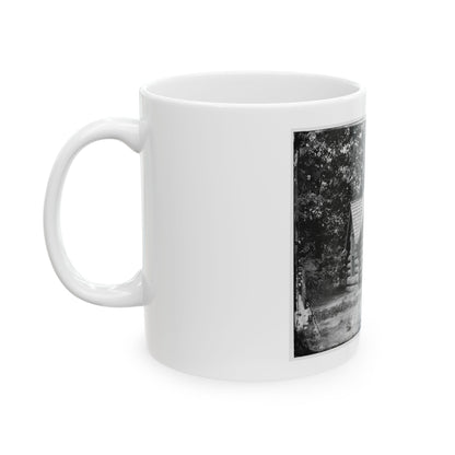 Petersburg, Va. Cottage Of Col. Nathaniel Michler, U.S. Engineers, At Bryant House (U.S. Civil War) White Coffee Mug