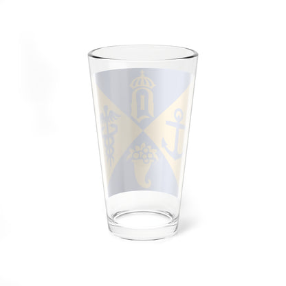 Flag of Oskarshamn (Sweden) Pint Glass 16oz