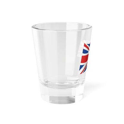 UK Flag - iconic waving (United Kingdom) Shot Glass 1.5oz