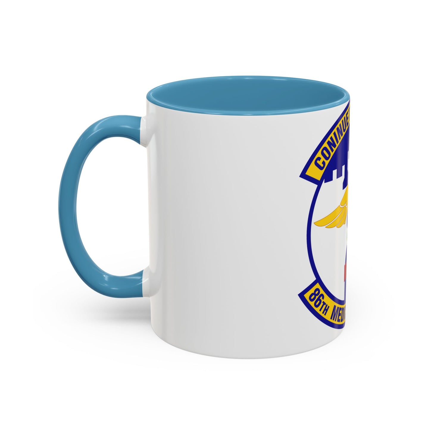 86 Medical Squadron USAFE (U.S. Air Force) Accent Coffee Mug