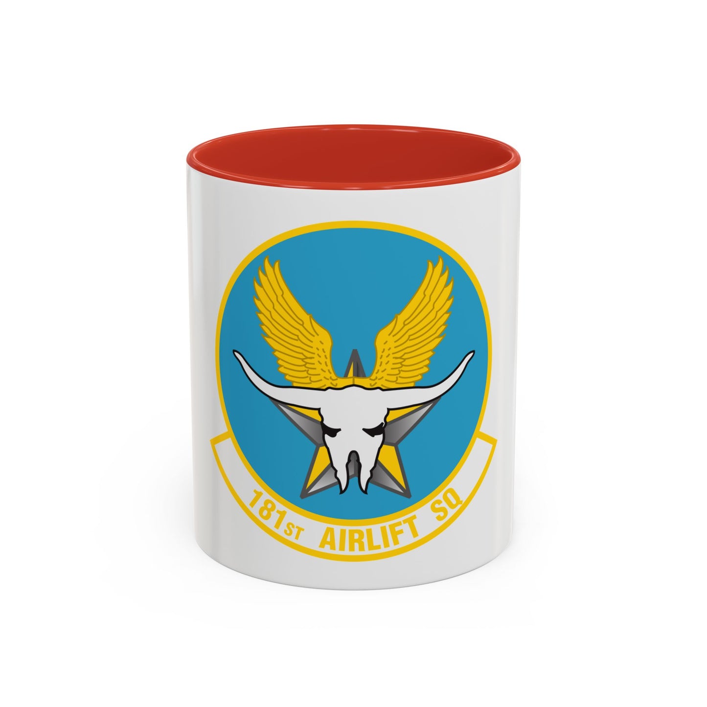 181 Airlift Squadron (U.S. Air Force) Accent Coffee Mug