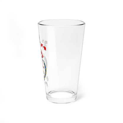 Coat of Arms of William Gladstone 7th Baronet (Scotland) (Coat of Arms) Pint Glass 16oz