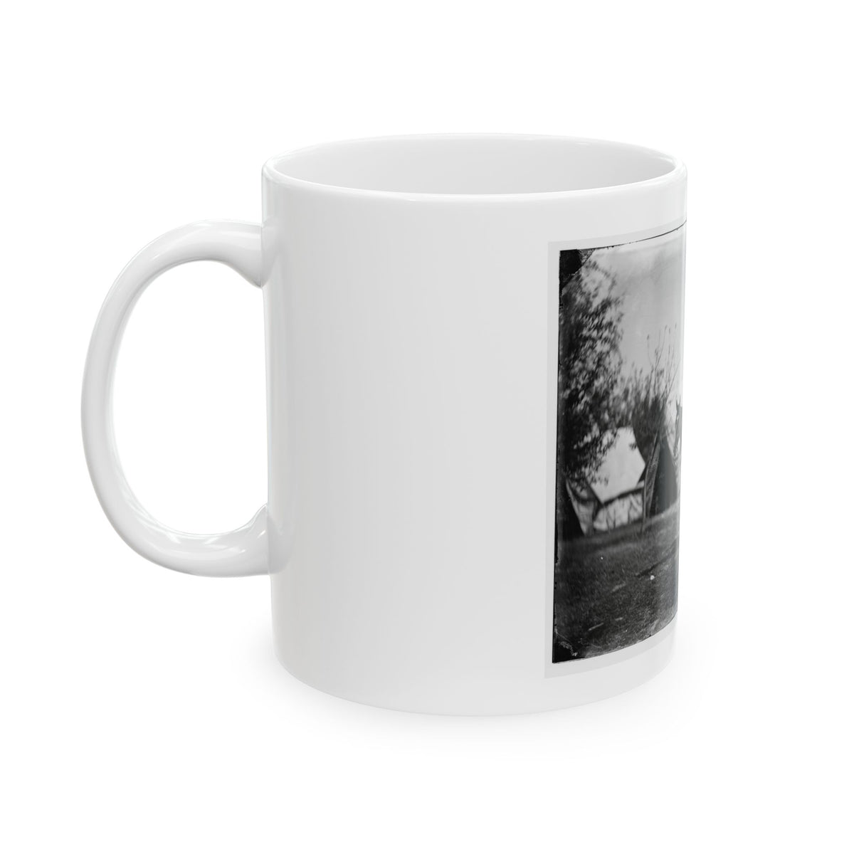 Antietam, Maryland. Lt. Col. Charles B. Norton At Headquarters Of Gen. Fitz-John Porter (U.S. Civil War) White Coffee Mug