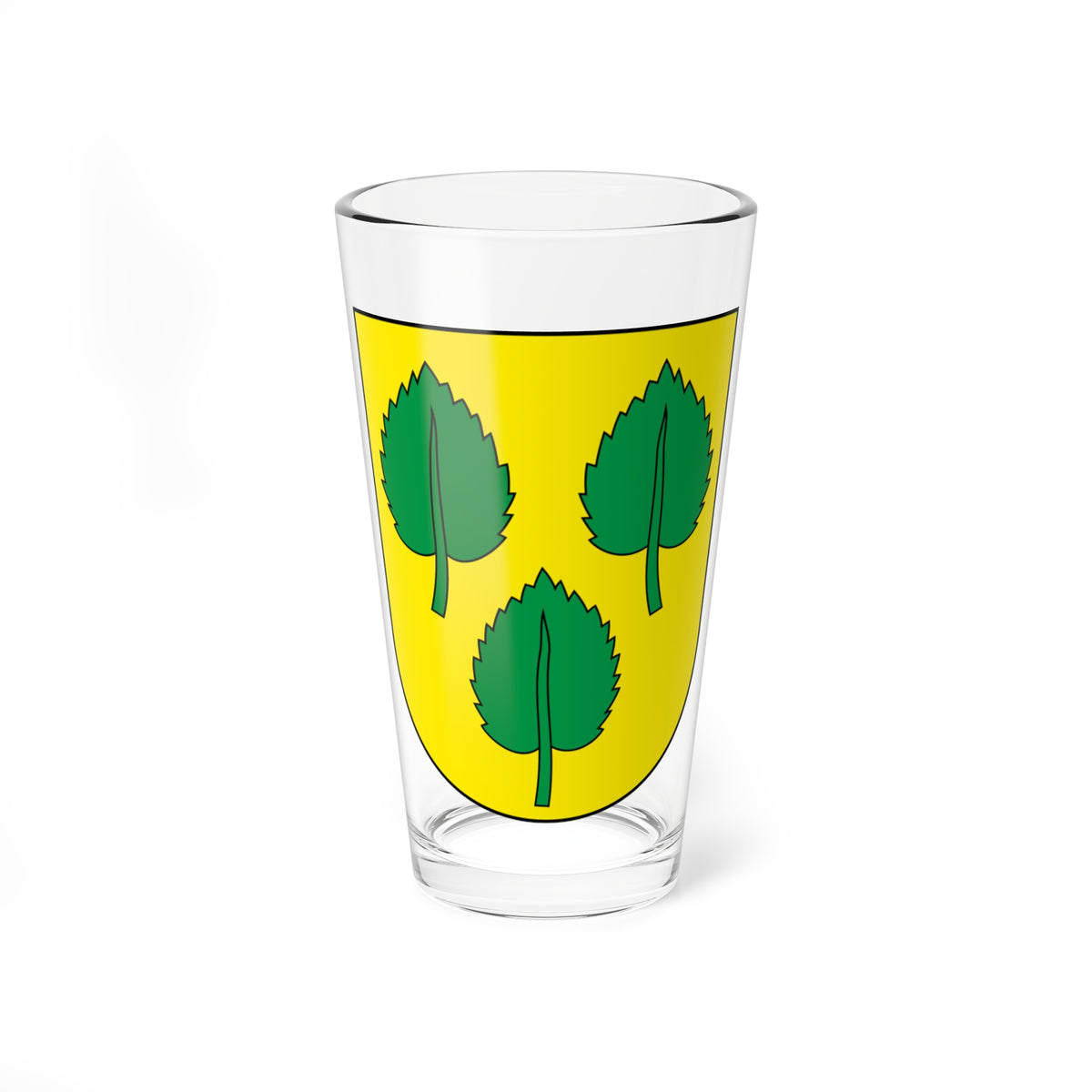 Kriegstetten-blazon (Switzerland) (Coat of Arms) Pint Glass 16oz