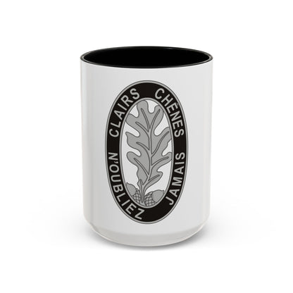 6 Engineer Battalion (U.S. Army) Accent Coffee Mug
