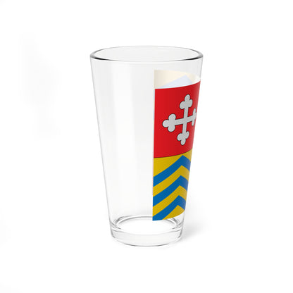 Flag of Jean Cesar Scarcella (Switzerland) Pint Glass 16oz