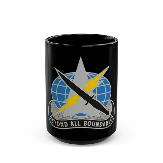 743 Military Intelligence Battalion (U.S. Army) Black Coffee Mug-15oz-Go Mug Yourself