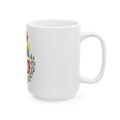 Coat of arms of Aruba - White Coffee Mug