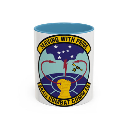 644th Combat Communications Squadron (U.S. Air Force) Accent Coffee Mug