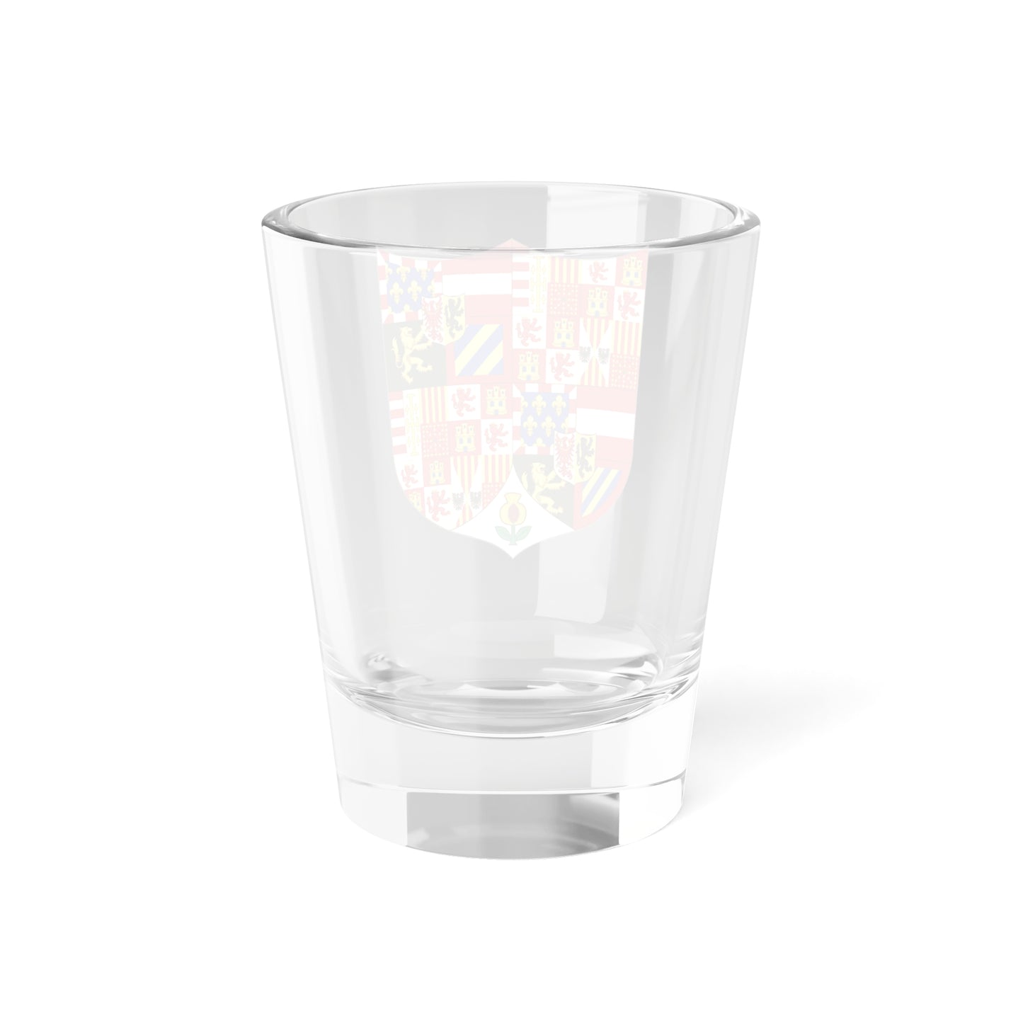 Greater Arms of Charles V Holy Roman Emperor Charles I as King of Spain (Germany) (Coat of Arms) Shot Glass 1.5oz