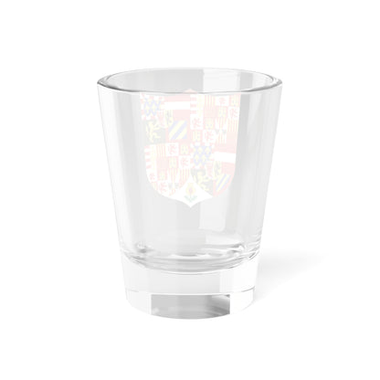 Greater Arms of Charles V Holy Roman Emperor Charles I as King of Spain (Germany) (Coat of Arms) Shot Glass 1.5oz
