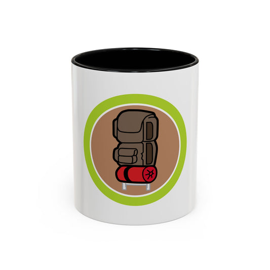 Backpacking (Boy Scout Merit Badge) Accent Coffee Mug