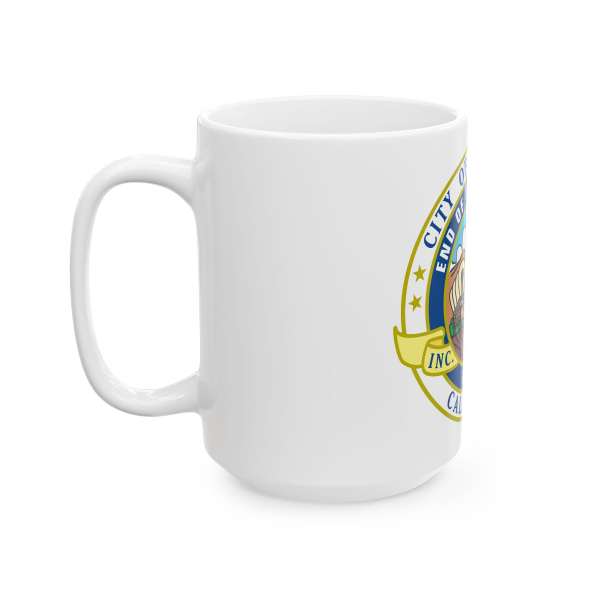 Seal of El Monte California - White Coffee Mug