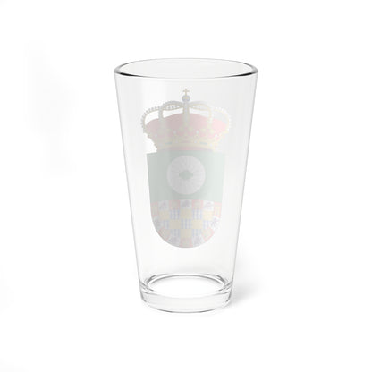 Escudo de Abengibre Albacete (Spain) (Coat of Arms) Pint Glass 16oz