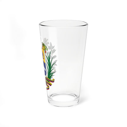 Coat of arms of Venezuela (Venezuela) (Coat of Arms) Pint Glass 16oz
