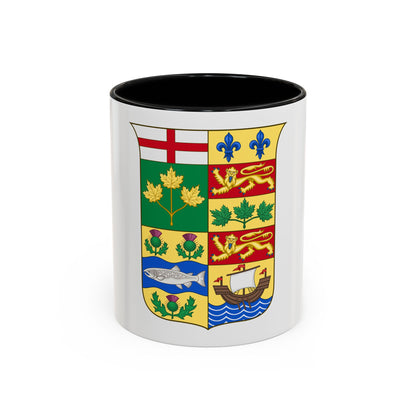 Arms of Canada 1868 - Accent Coffee Mug