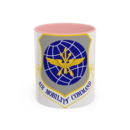 Air Mobility Command (U.S. Air Force) Accent Coffee Mug