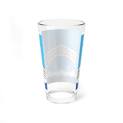 Pays de Pontivy traditional district flag (France) Pint Glass 16oz