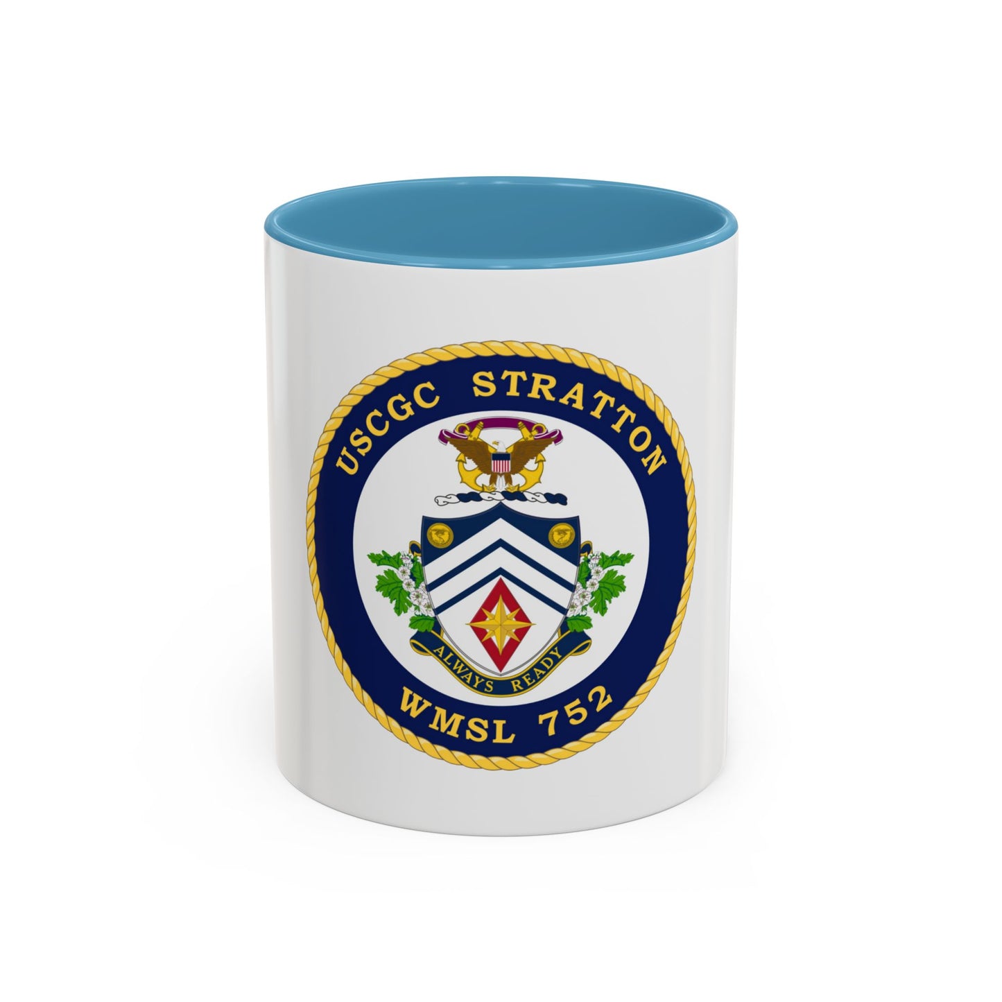 USCG Stratton WMSL 752 (U.S. Coast Guard) Accent Coffee Mug