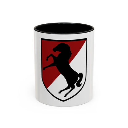 11th Armored Cavalry Regiment (U.S. Army) Accent Coffee Mug