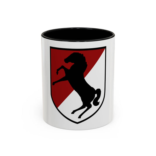11th Armored Cavalry Regiment (U.S. Army) Accent Coffee Mug