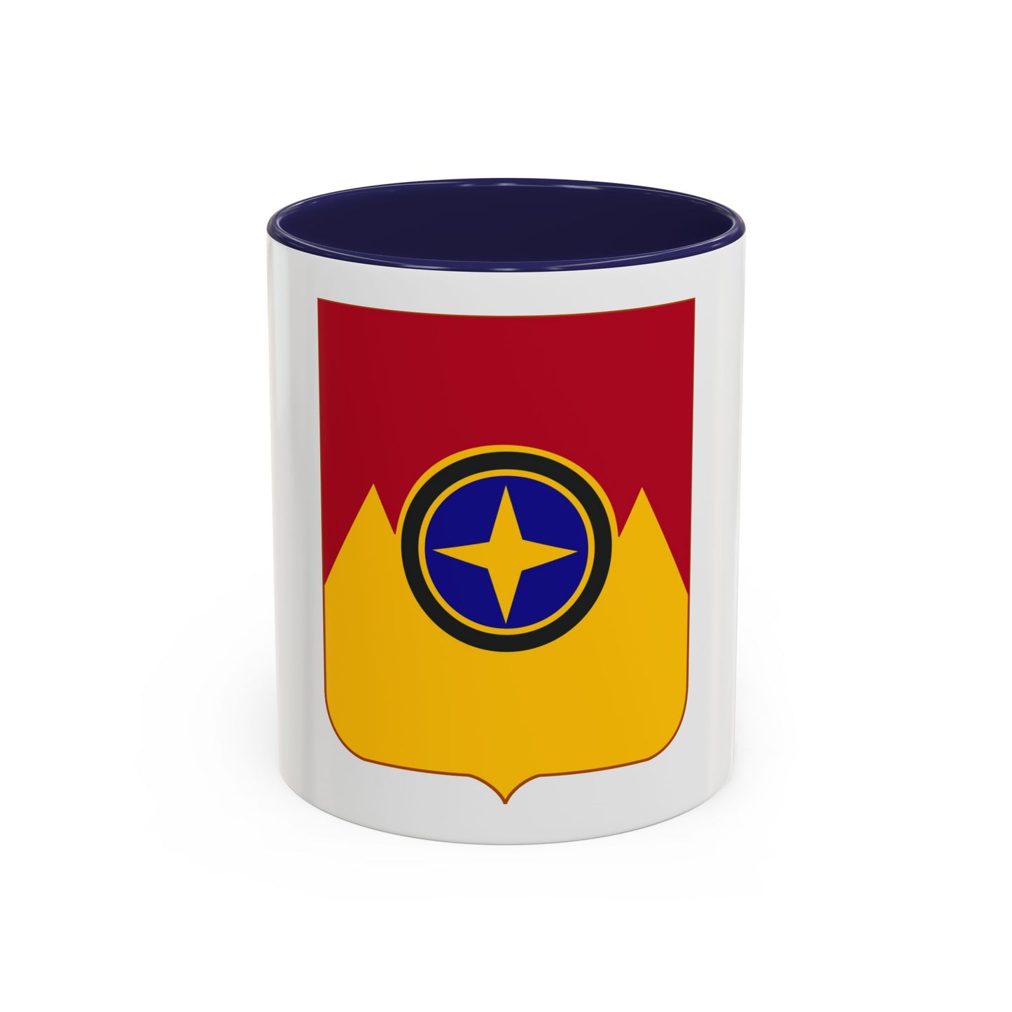 607th Armored Field Artillery Battalion v2 (U.S. Army) Accent Coffee Mug