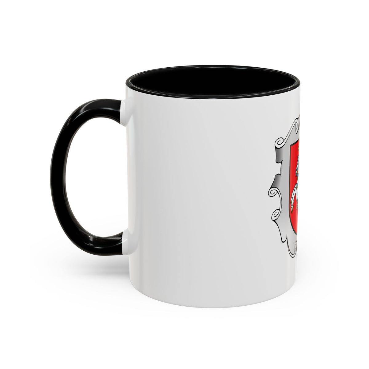 Coat of arms of the Ministry of the Interior of Lithuania - Accent Coffee Mug