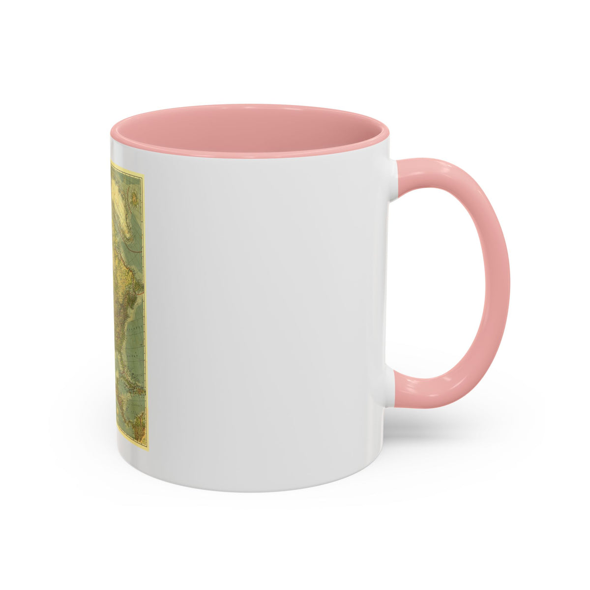North America (1924) (Map) Accent Coffee Mug