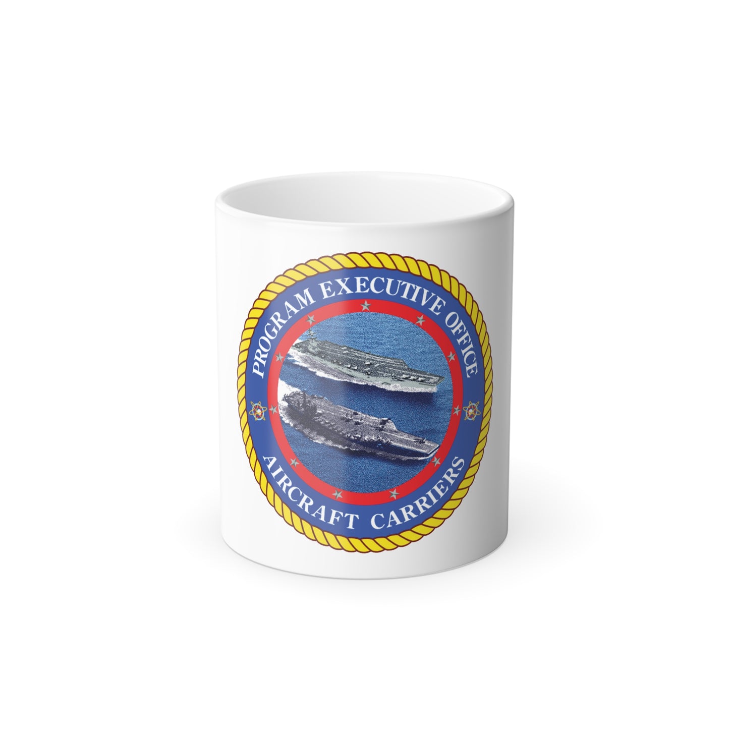 Program Executive Officer Aircraft Carriers (U.S. Navy) Color Changing Mug 11oz