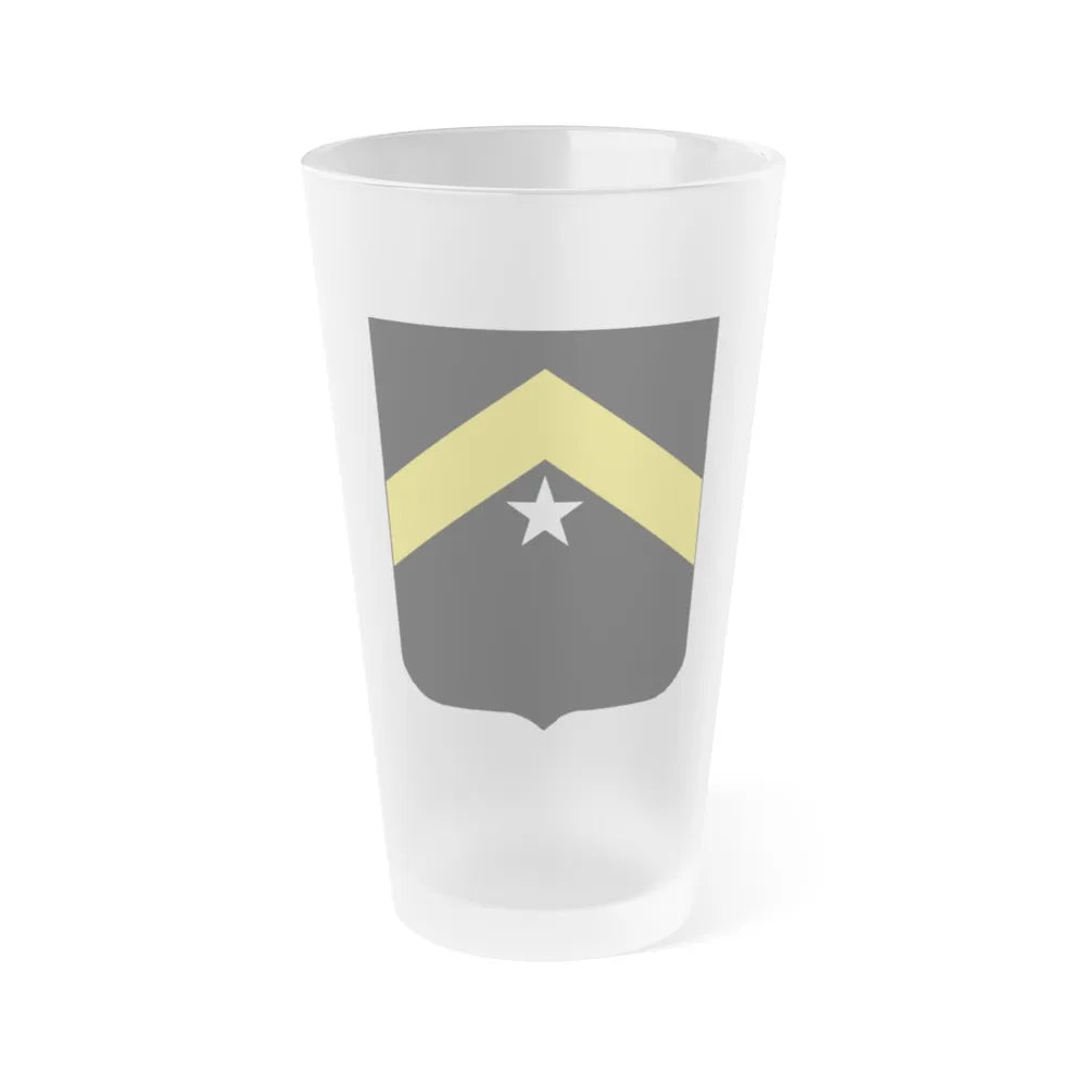 743rd Tank Battalion (U.S. Army) Frosted Pint Glass 16oz-16oz-Frosted-Go Mug Yourself