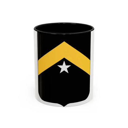 743rd Tank Battalion (U.S. Army) Accent Coffee Mug 11oz Black - Go Mug Yourself