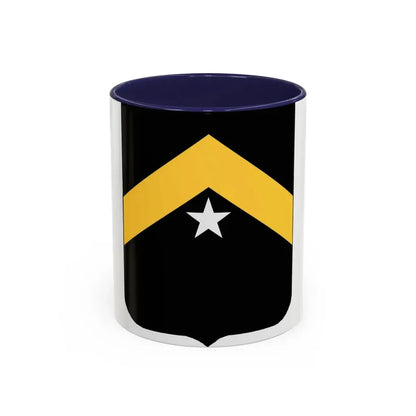 743rd Tank Battalion (U.S. Army) Accent Coffee Mug 11oz Navy - Go Mug Yourself