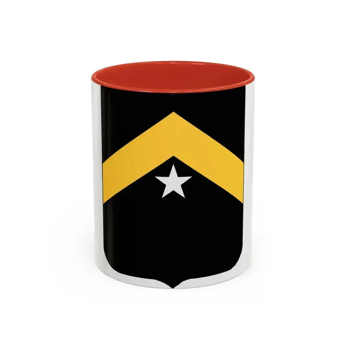 743rd Tank Battalion (U.S. Army) Accent Coffee Mug 11oz Red - Go Mug Yourself