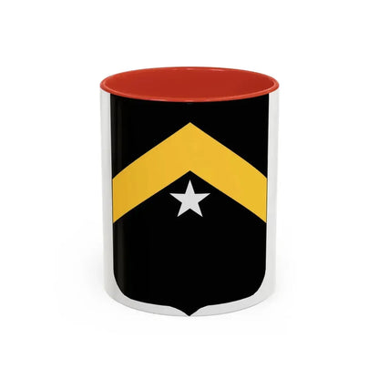 743rd Tank Battalion (U.S. Army) Accent Coffee Mug 11oz Red - Go Mug Yourself
