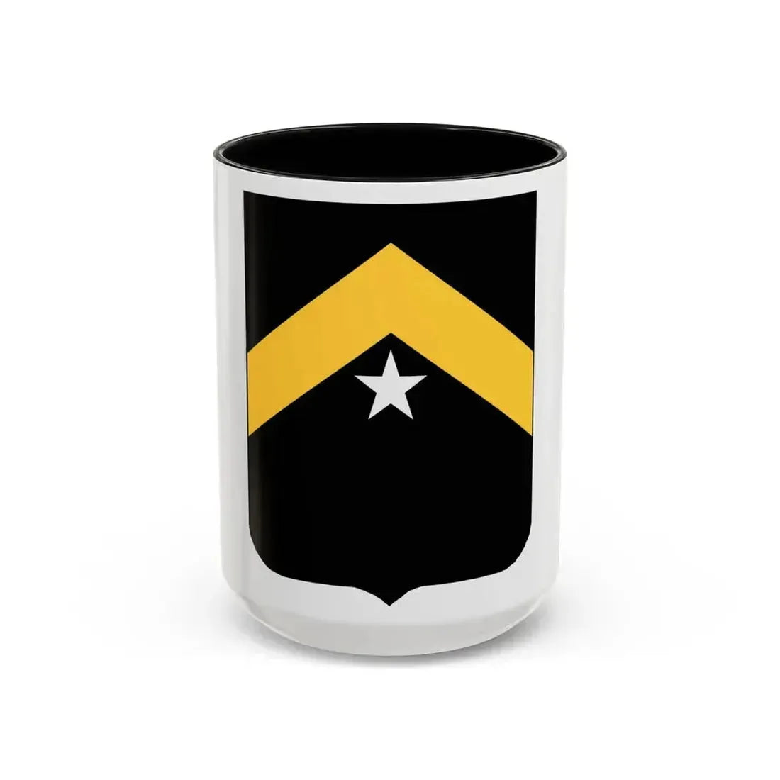 743rd Tank Battalion (U.S. Army) Accent Coffee Mug 15oz Black - Go Mug Yourself