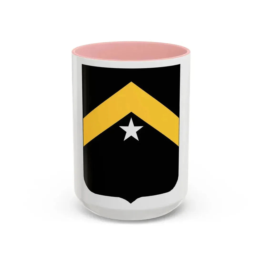 743rd Tank Battalion (U.S. Army) Accent Coffee Mug 15oz Pink - Go Mug Yourself