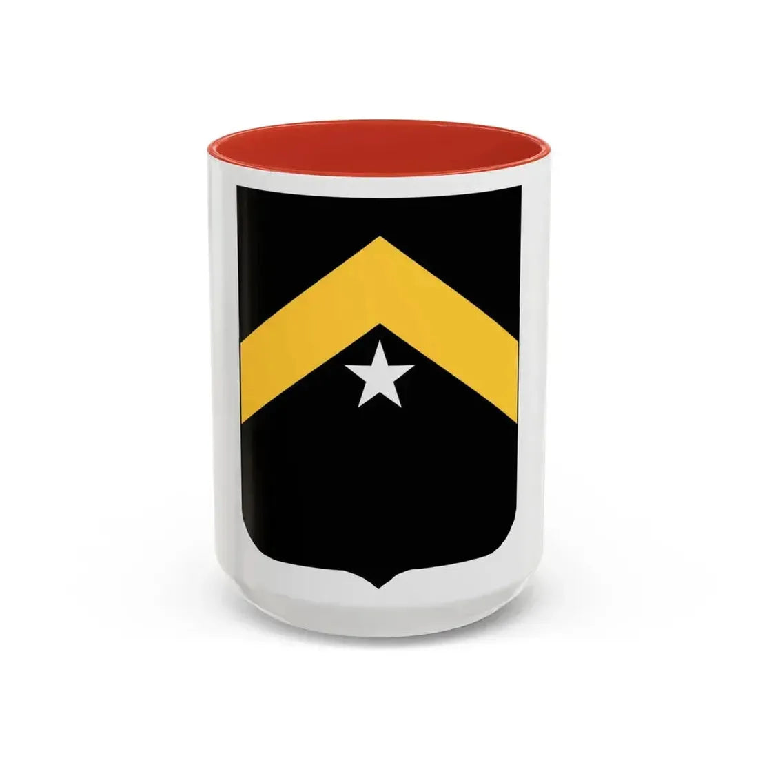 743rd Tank Battalion (U.S. Army) Accent Coffee Mug 15oz Red - Go Mug Yourself