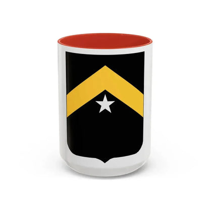 743rd Tank Battalion (U.S. Army) Accent Coffee Mug 15oz Red - Go Mug Yourself