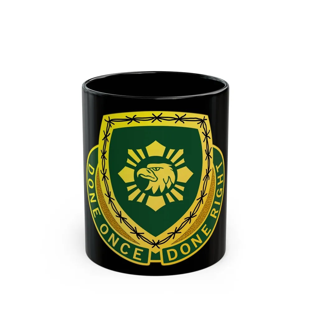 744 Military Police Battalion (U.S. Army) Black Coffee Mug-11oz-Go Mug Yourself