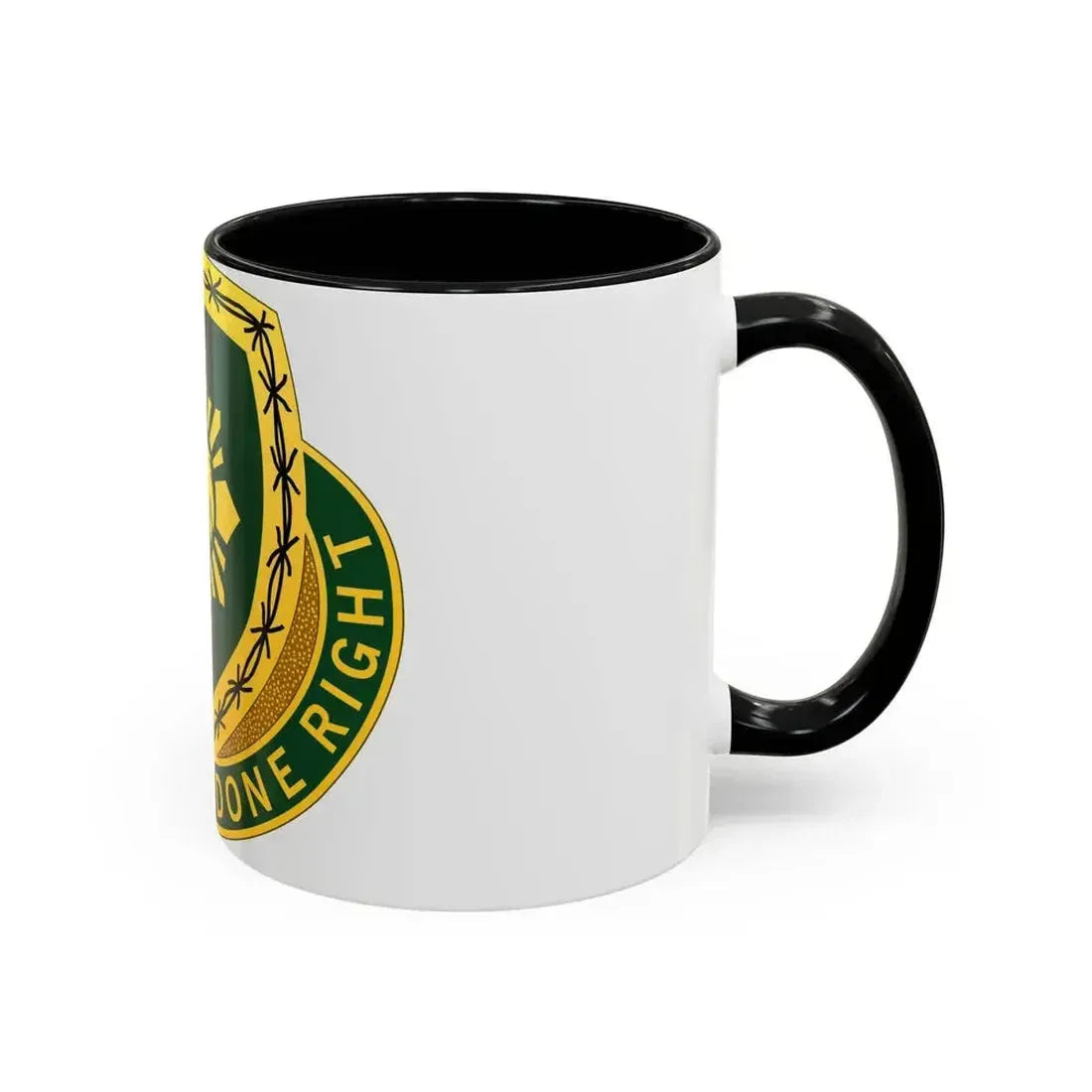 744 Military Police Battalion (U.S. Army) Accent Coffee Mug - Go Mug Yourself