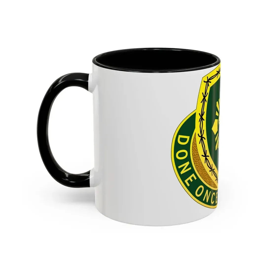 744 Military Police Battalion (U.S. Army) Accent Coffee Mug - Go Mug Yourself