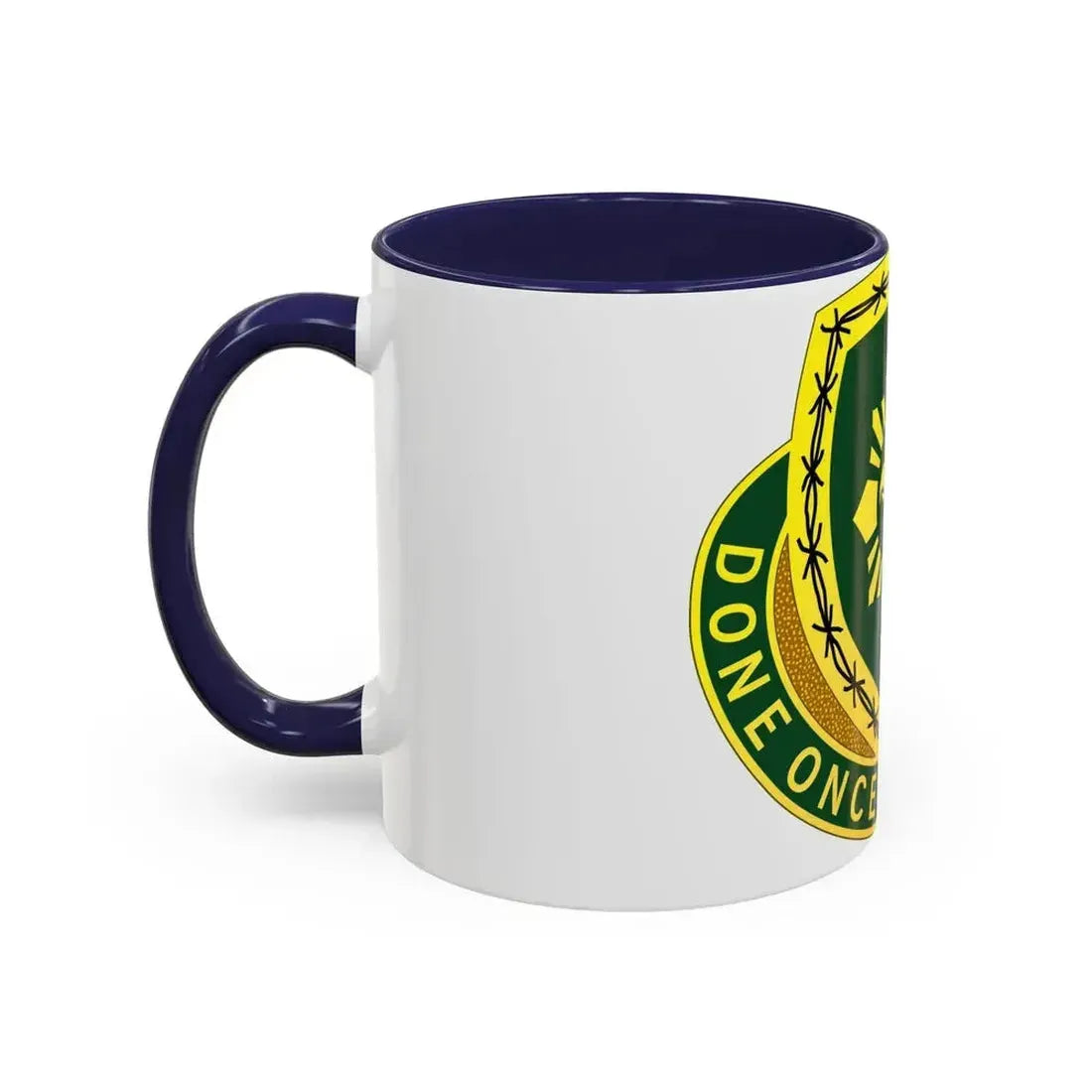 744 Military Police Battalion (U.S. Army) Accent Coffee Mug - Go Mug Yourself