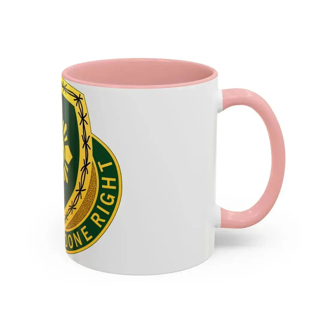 744 Military Police Battalion (U.S. Army) Accent Coffee Mug - Go Mug Yourself