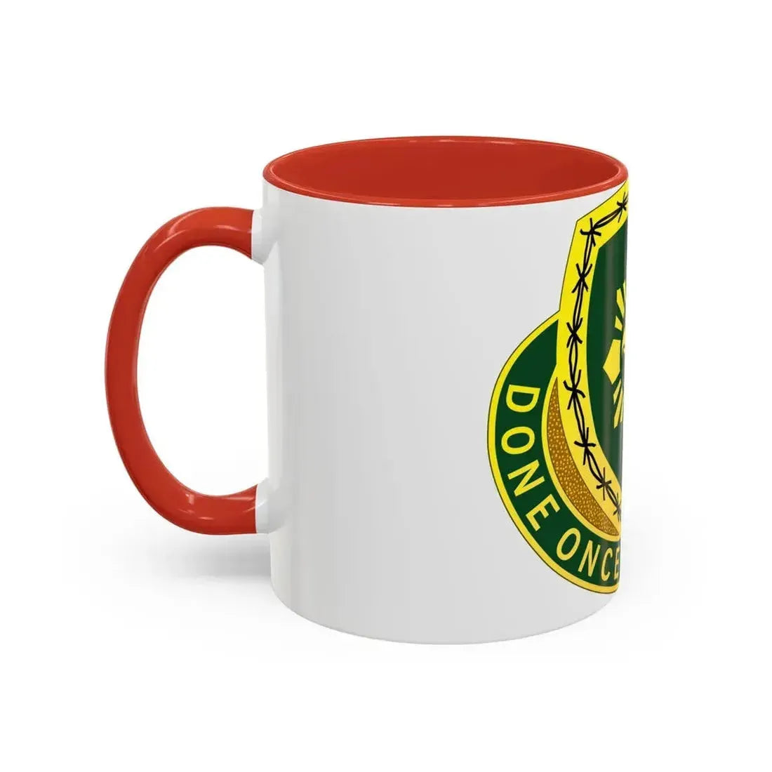 744 Military Police Battalion (U.S. Army) Accent Coffee Mug - Go Mug Yourself