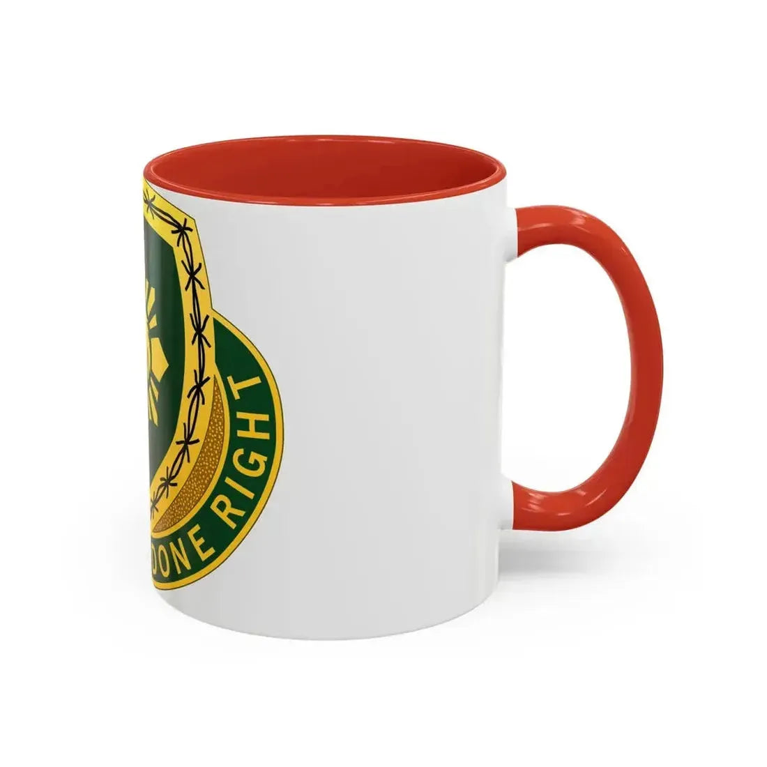 744 Military Police Battalion (U.S. Army) Accent Coffee Mug - Go Mug Yourself