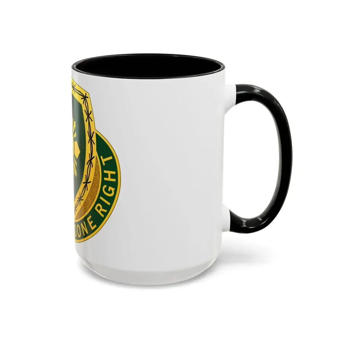 744 Military Police Battalion (U.S. Army) Accent Coffee Mug - Go Mug Yourself