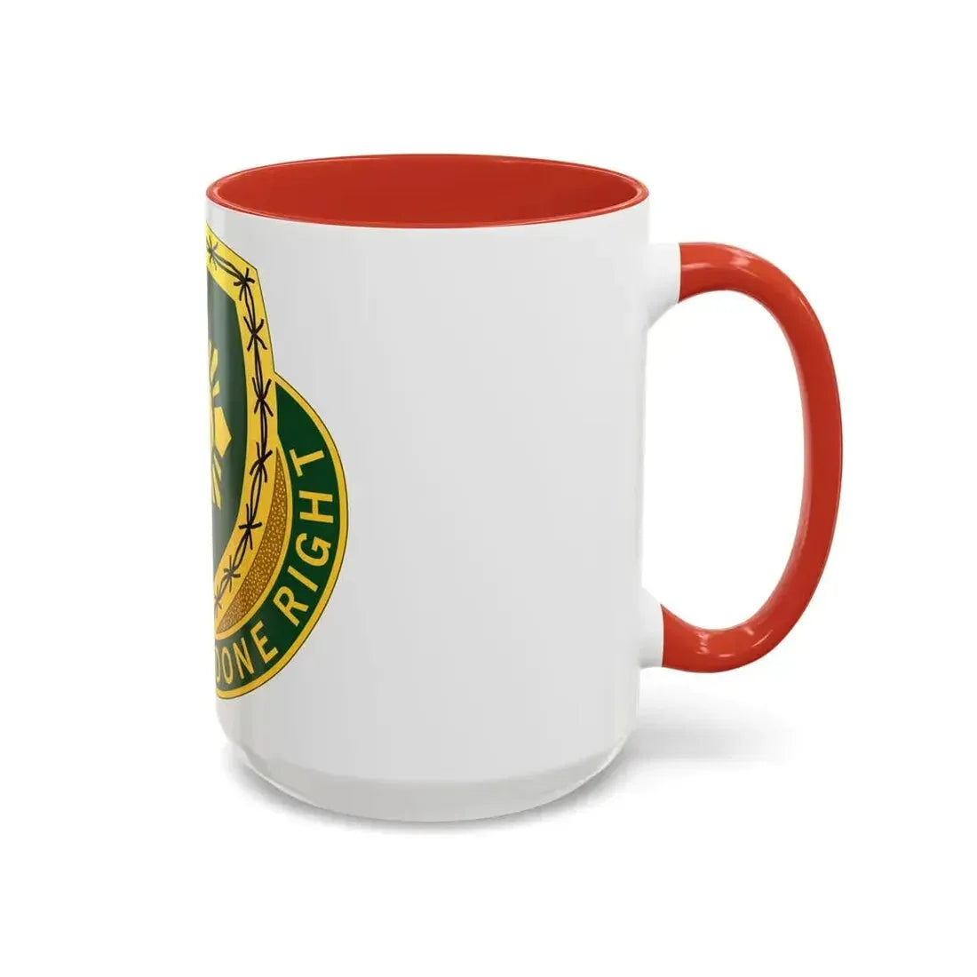 744 Military Police Battalion (U.S. Army) Accent Coffee Mug - Go Mug Yourself